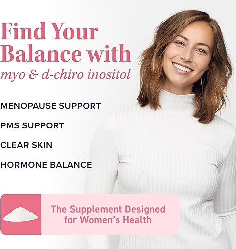 Miniatura 5 de Myo-Inositol Powder Complex & Herbal Hormonal Balance Tintura | Paquete de equilibrio hormonal con mio-inositol y D-Chiro (30 porciones) y PMS