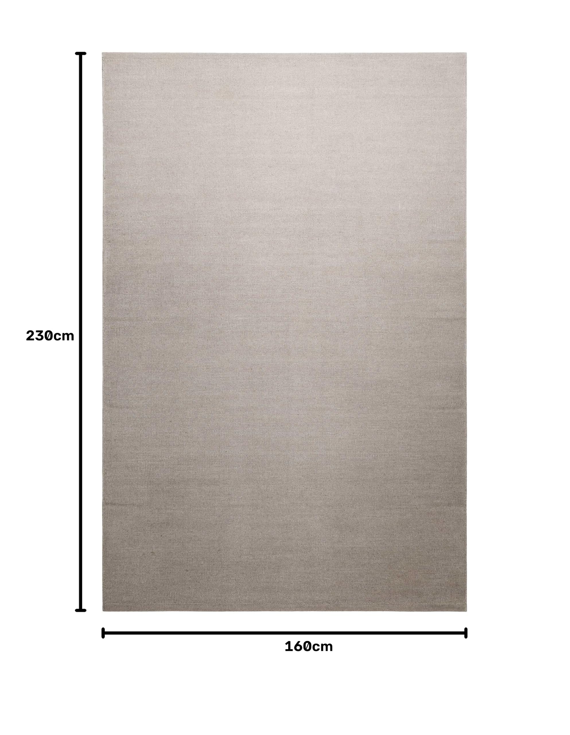 Tappeto di lana tessuto a mano - prezioso, sostenibile, tappeto ideale per il soggiorno, la camera da letto e la cameretta dei bambini, tappeto hand-woven in lana vergine - PERPIGNAN - 160 x 230 cm