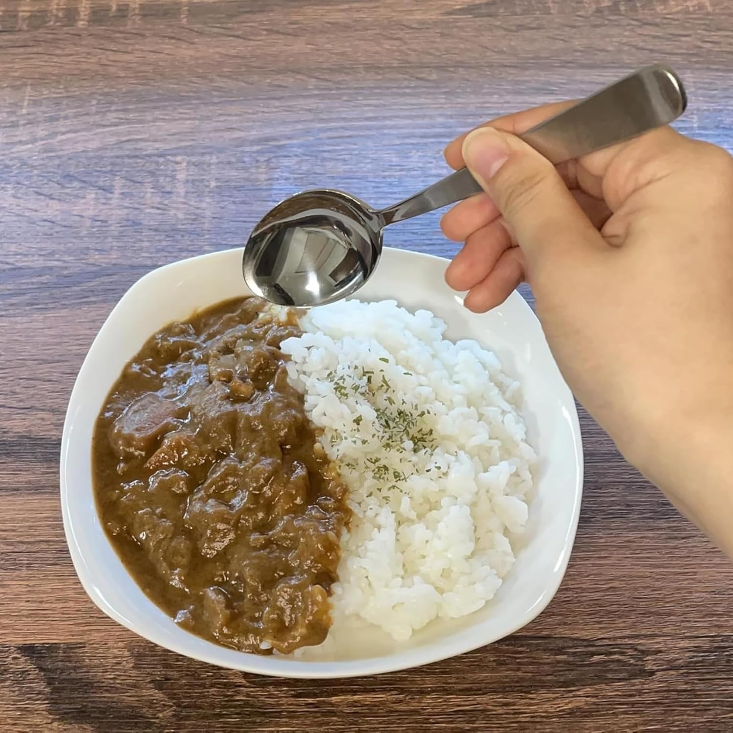 Takagi Stainless Steel Dessert Spoon, 6 Pieces