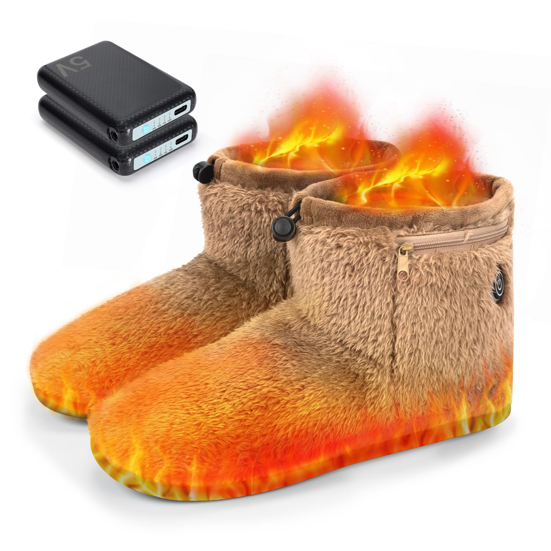 Amazon.co.jp: SUPTEMPO 電気スリッパ コードレス 10秒速暖 フット