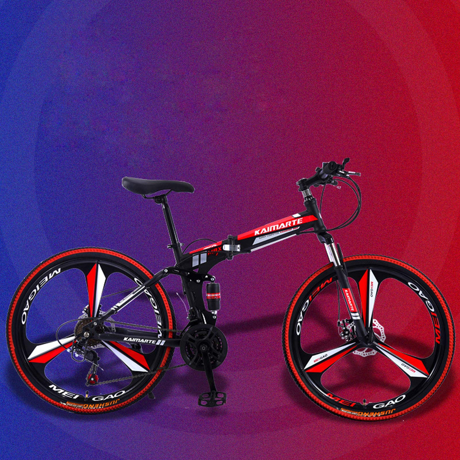 Amazon | 折りたたみ式 スーパーライト 高-炭素鋼 フレーム 自転車,24