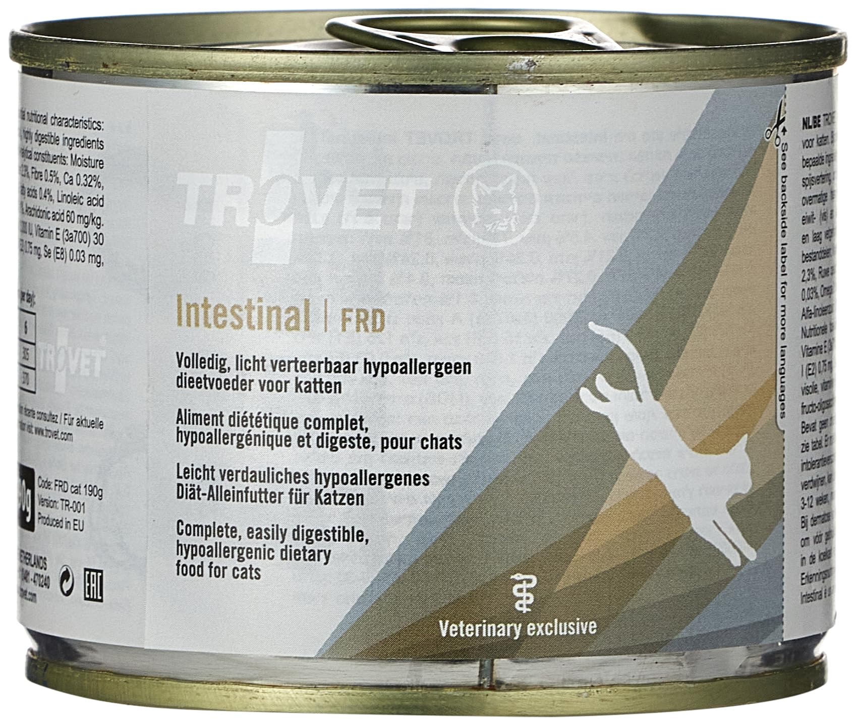 TrovetIntestinal Cat Wet Food 190G