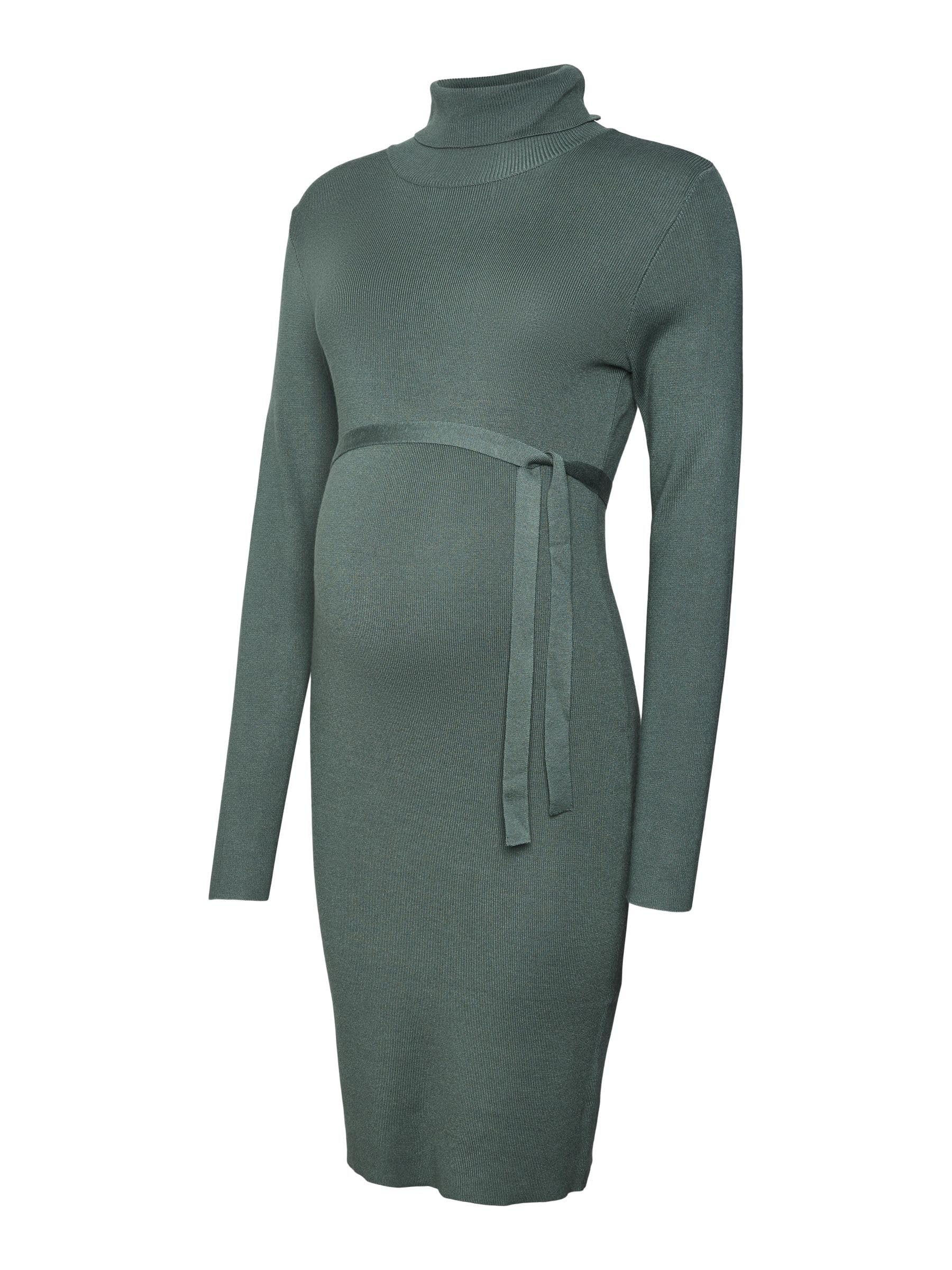 MAMALICIOUS Mama Licious Female Knitted Maternity Dress