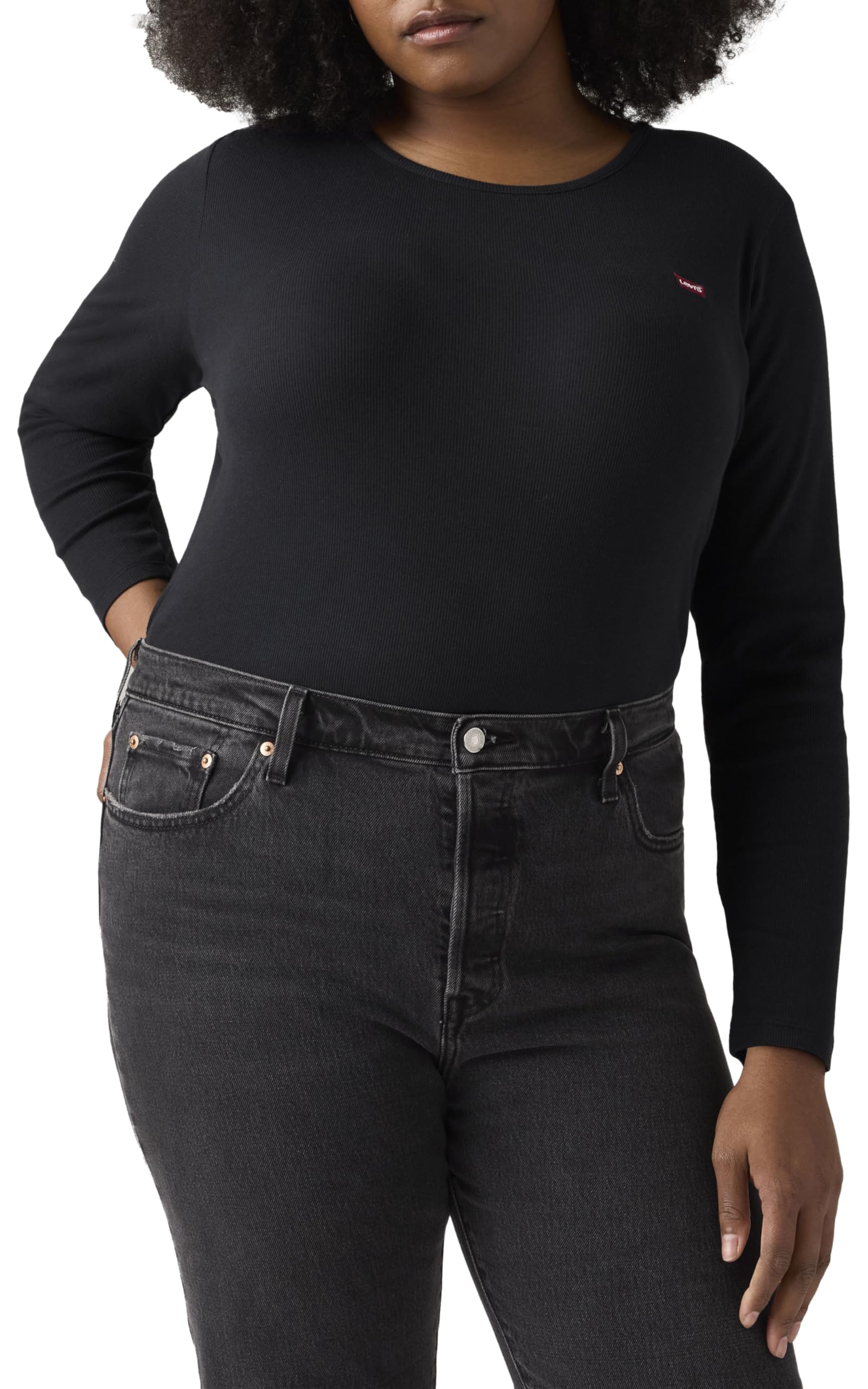 Levi's Pl Hayes Ls Anthracite Night, Anthracite Night, 3XL