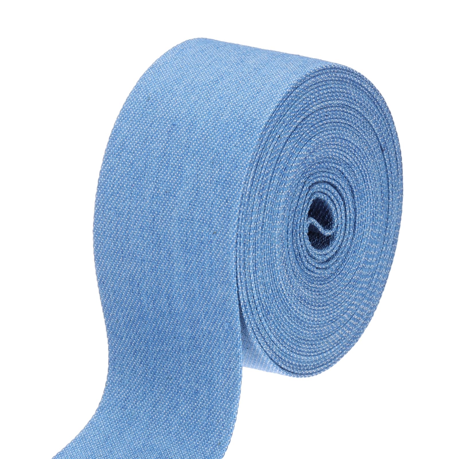 Ruban denim rigide pour éviter les nœuds plats sur vos barrettes en tissu jean