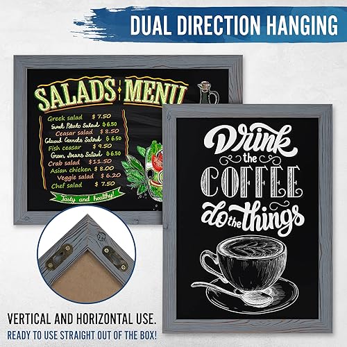 Vista 12 de HBCY Creations - Pizarras magnéticas de pared, estilo rústico