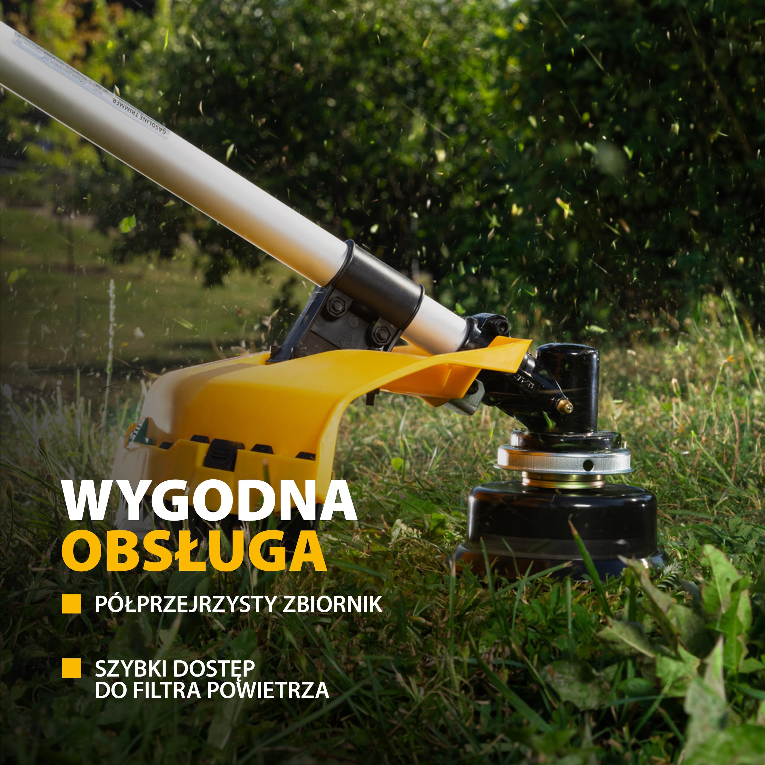 Kosa Spalinowa, Kosiarka, Podkaszarka do Trawy DT-52S, 52 cm - Denzel