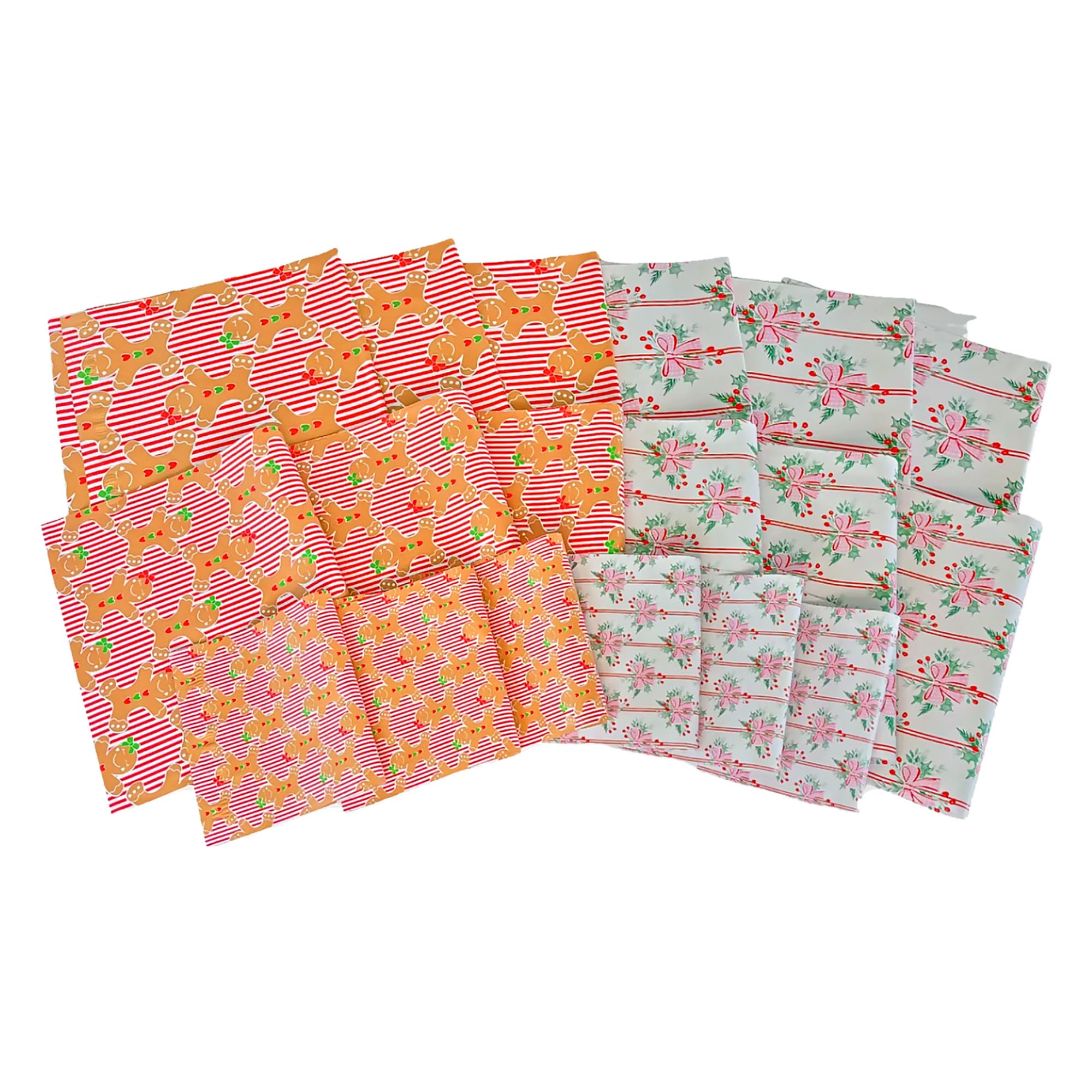 Christmas Poly Mailers - Variety Pack of 18 -1