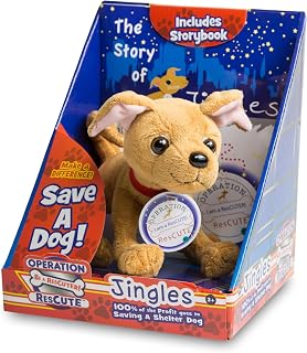 The Story of Jingles Book & Stuffed Animal (100% of Profits Go to Charity)