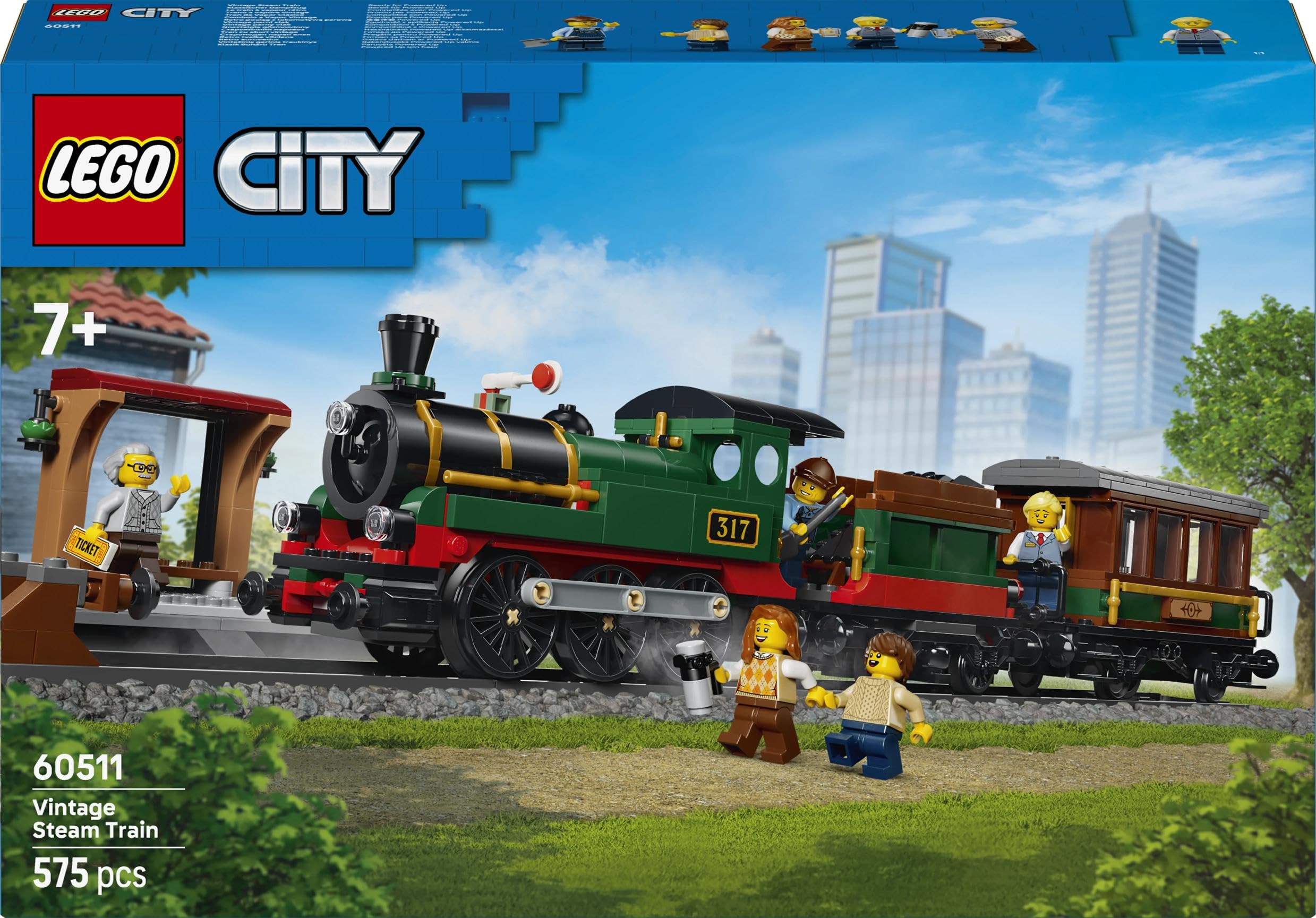 LEGO Vintage Steam Train - Build Your Own! -8 LEGO Vintage Steam Train - Build Your Own! -8