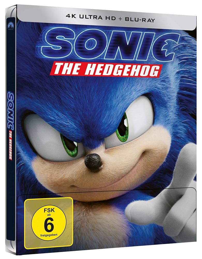 Sonic the Hedgehog - 4K Ultra HD - Steelbook [Blu-ray