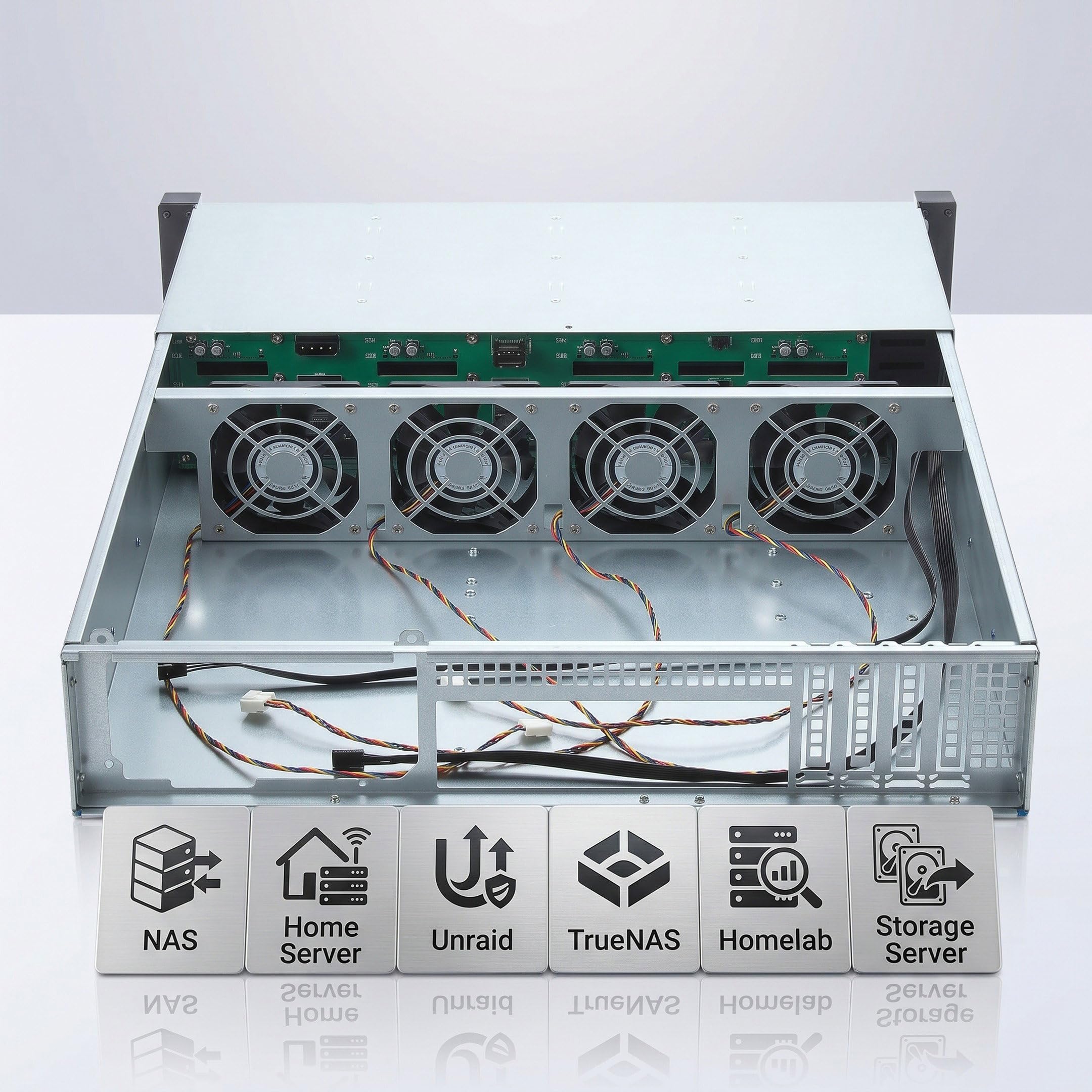 Amazon.com: RackChoice M-ATX/Mini-ITX 2U Rackmount Depth 21.5