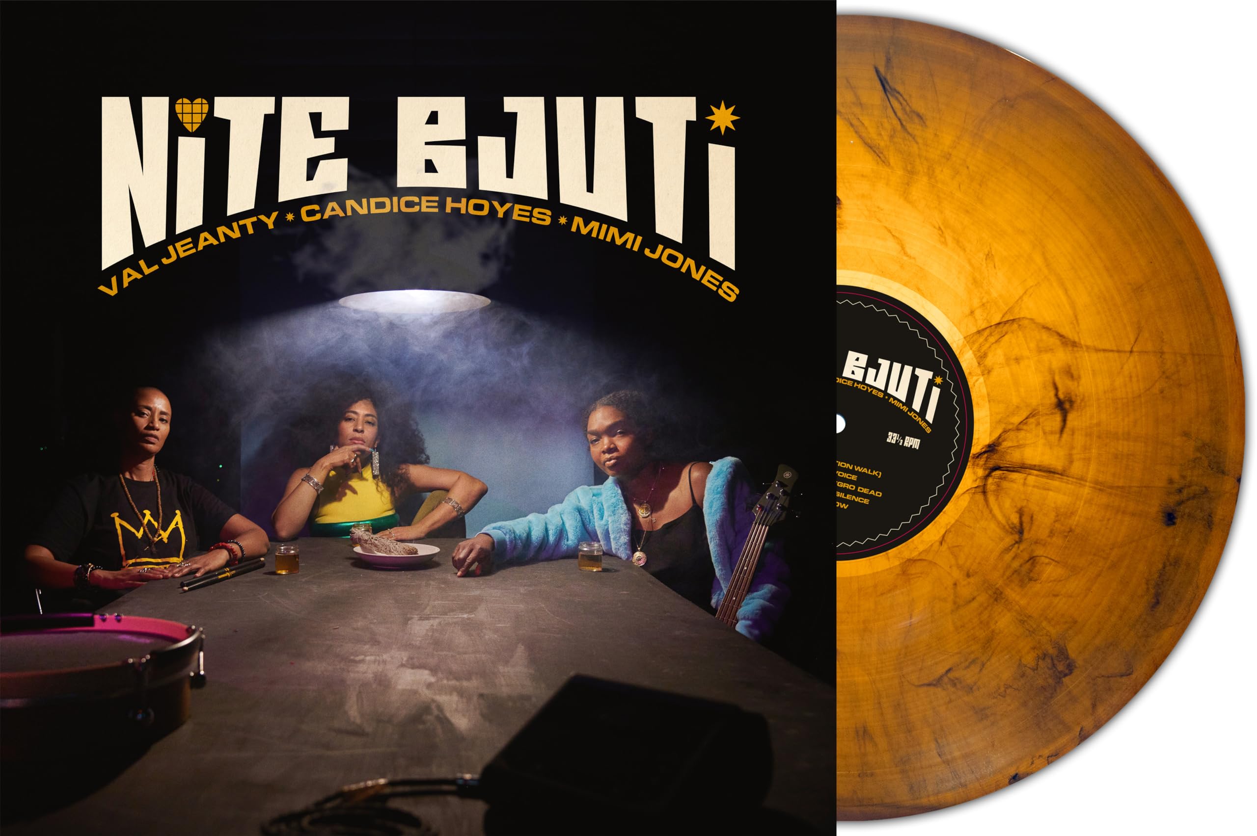 Nite Bjuti - Nite Bjuti (Orange Marble Vinyl)
