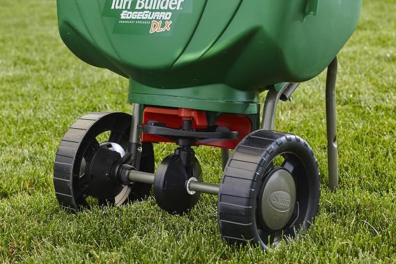 Scotts Turf Builder EdgeGuard DLX Broadcast Spreader (3-Pack)