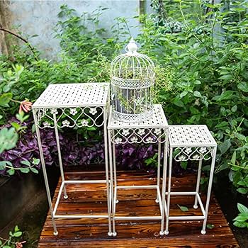 Amazon.co.jp: [GZGZ] 【フラワースタンド 】サイドテーブル 花台