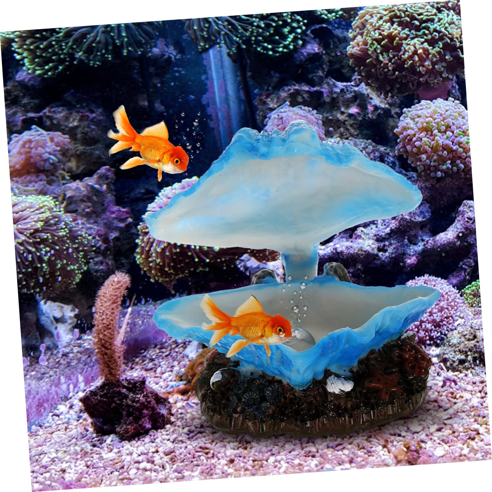 Kisangel 5stücke Bubble Maker Kunstharz Dekoration Für Aquarien Künstliche Mit Blaseneffekt Für Lebendige Fischbecken Für Meerestiere Und Aquarienlandschaften