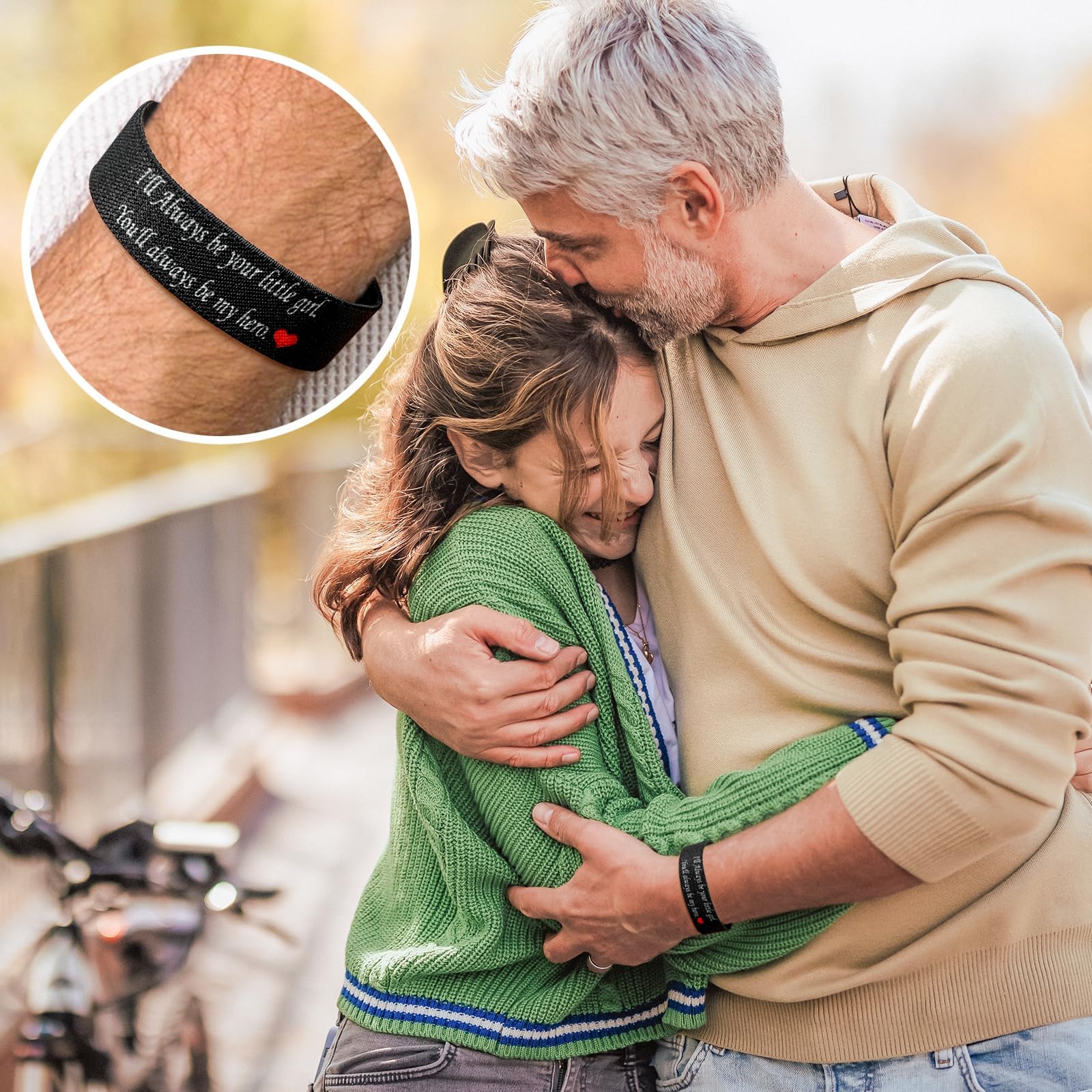 Daddy And Daughter Braceletsnull