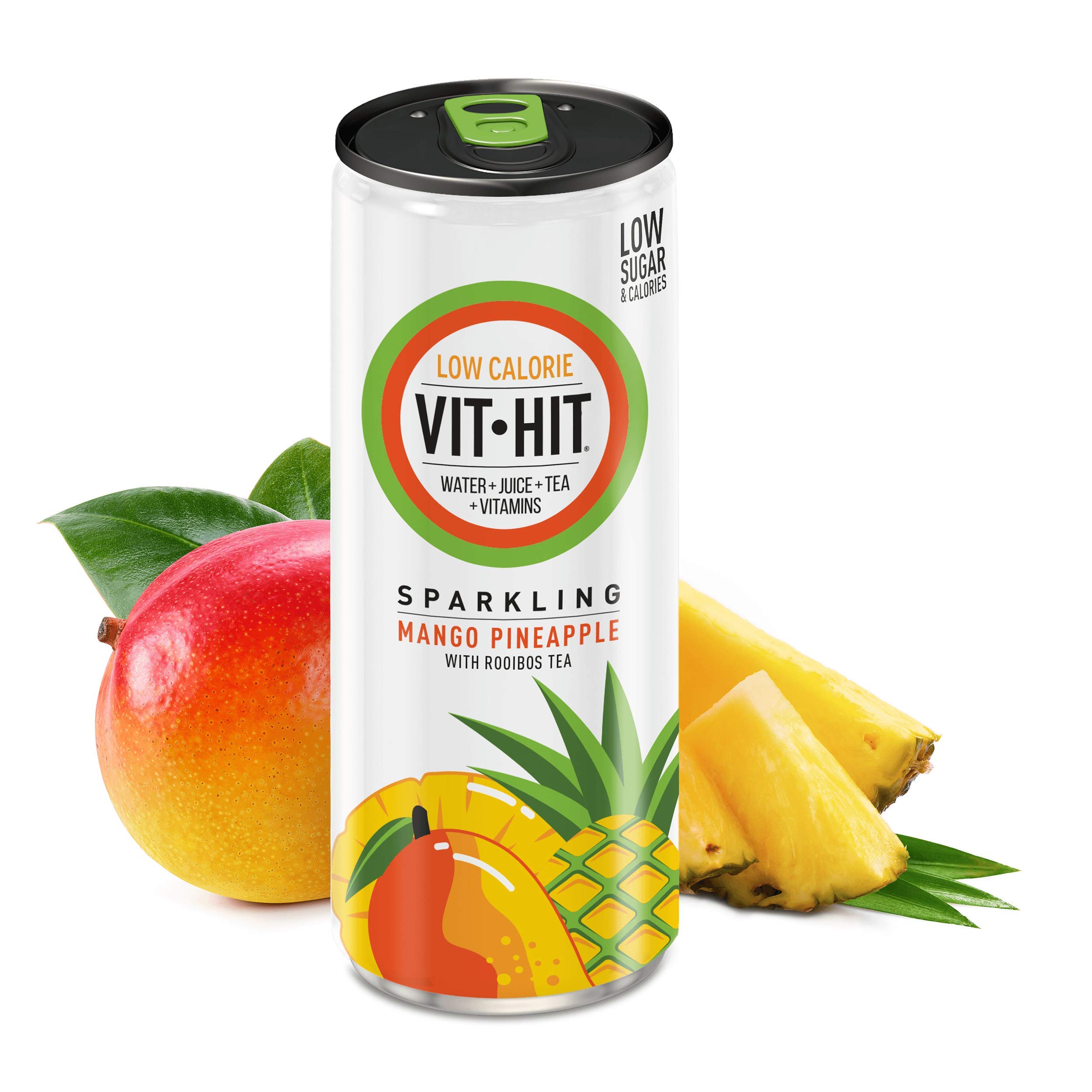VIT HIT Sparkling 12 x Mango & Pineapple + Rooibos Tea Prime Fizzy