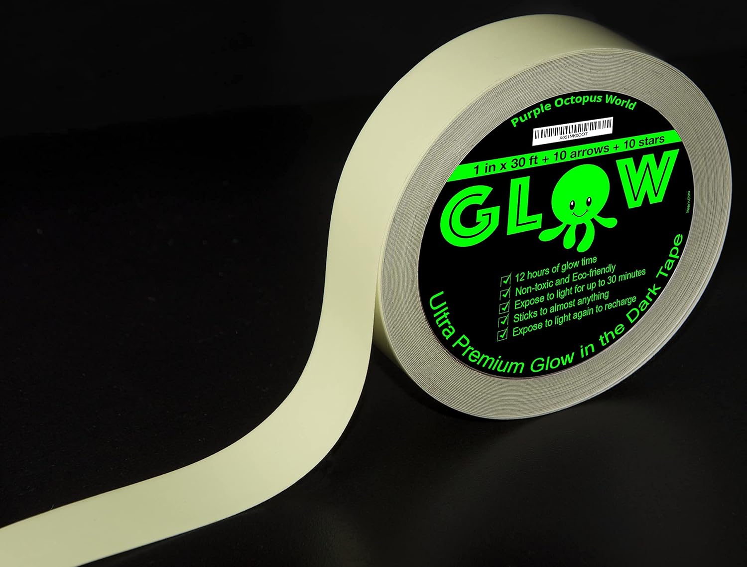 Bеѕt Dеаl Chеар 🛒 Best Glow in the Dark Tape for Safety, Stairs, Light Switches, Stage, Theatrical, Theater, Exits, Decals, Ceiling, Floor, Vinyl, Stripe, Arrows, Stars, Dot, Waterproof, Gaffers, Halloween, Fluorescent Blасk Frіdау - 70% оƒƒ Best Glow in the Dark Tape for Safety, Stairs, Light Switches, Stage, Theatrical, Theater, Exits, Decals, Ceiling, Floor, Vinyl, Stripe, Arrows, Stars, Dot, Waterproof, Gaffers, Halloween, Fluorescent