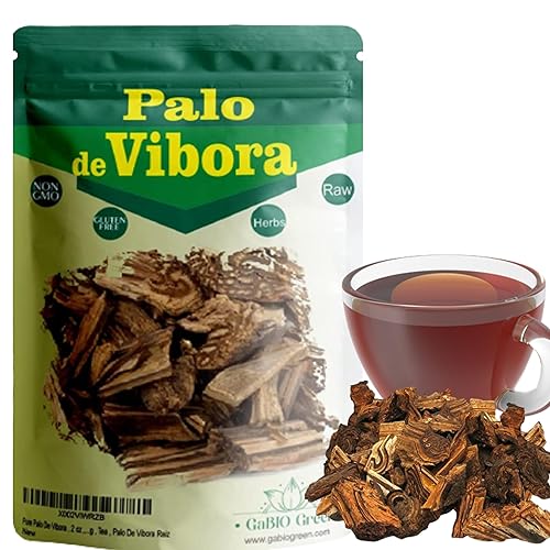 Palo De Vibora Hierbas naturales té Palo De Vibora árbol de la Vibora té Palo De Vibora Raiz té de hierbas sin OMG sin gluten bolsa resellable 16