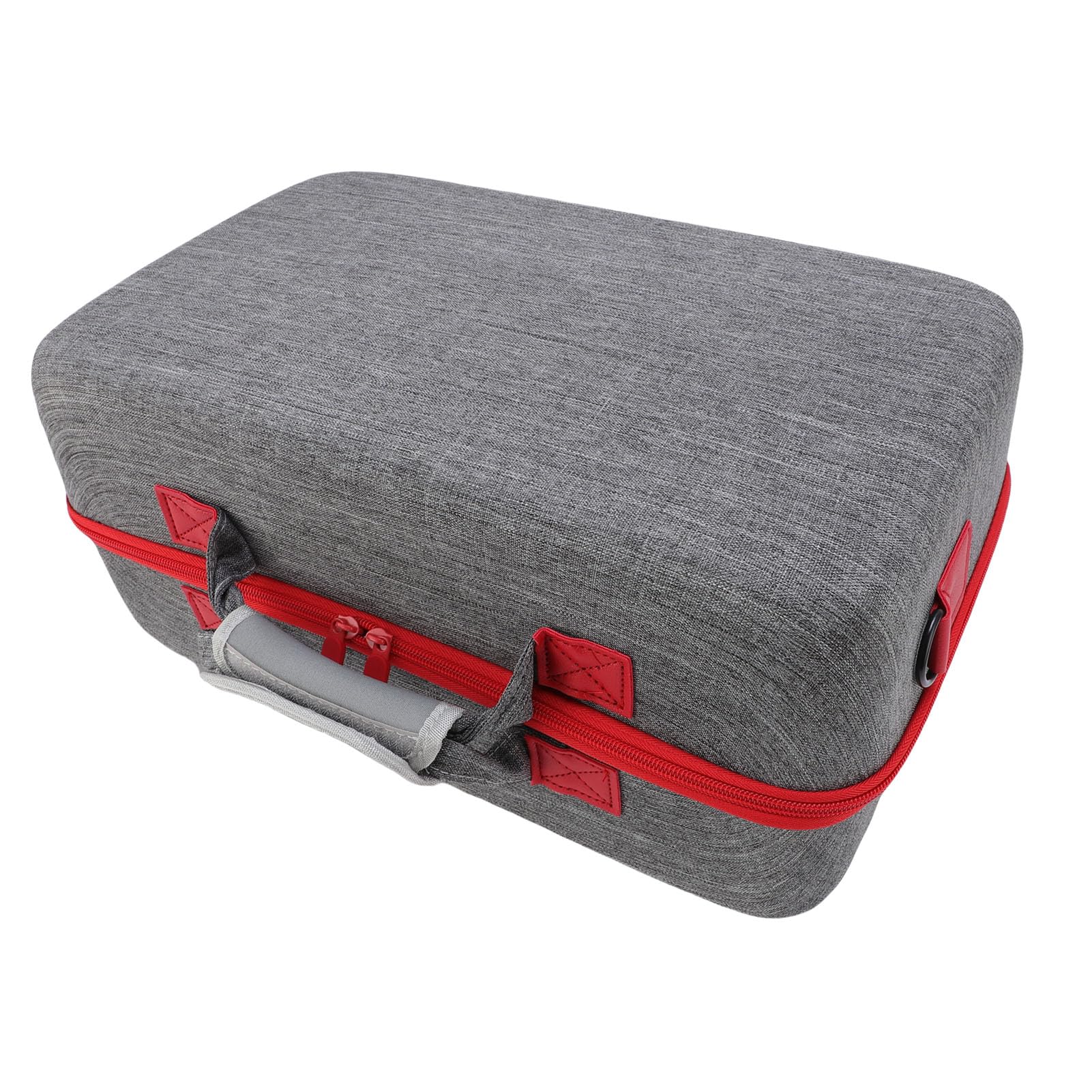 Borsa Protettiva Rigida per Console di Gioco da Viaggio con Grande capacità, Design Confortevole per Accessori per Console di Gioco, Adatta Ai Viaggiatori (GRAY)