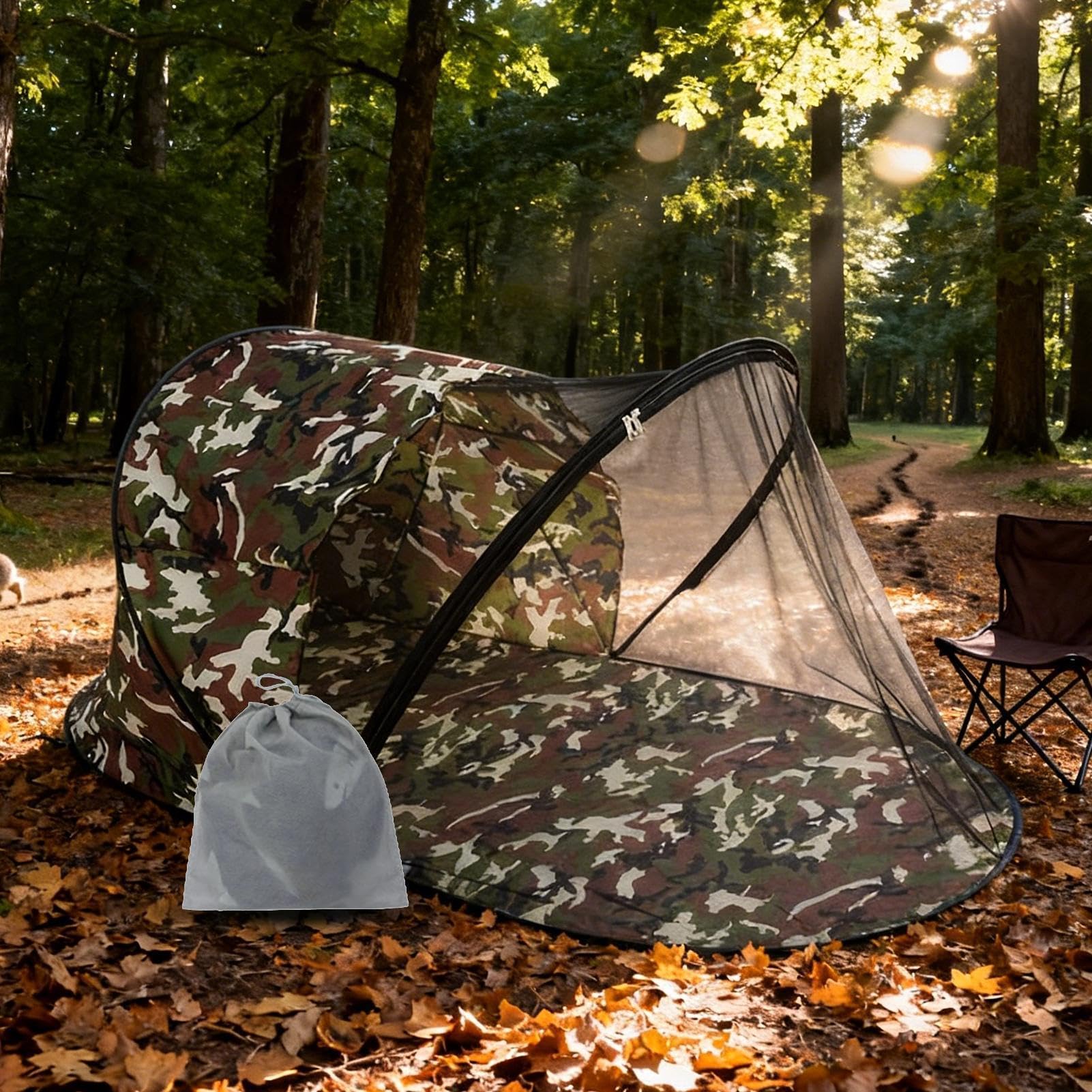 Filet de patio Tente Pliante À Ouverture Rapide Portable Et Respirante