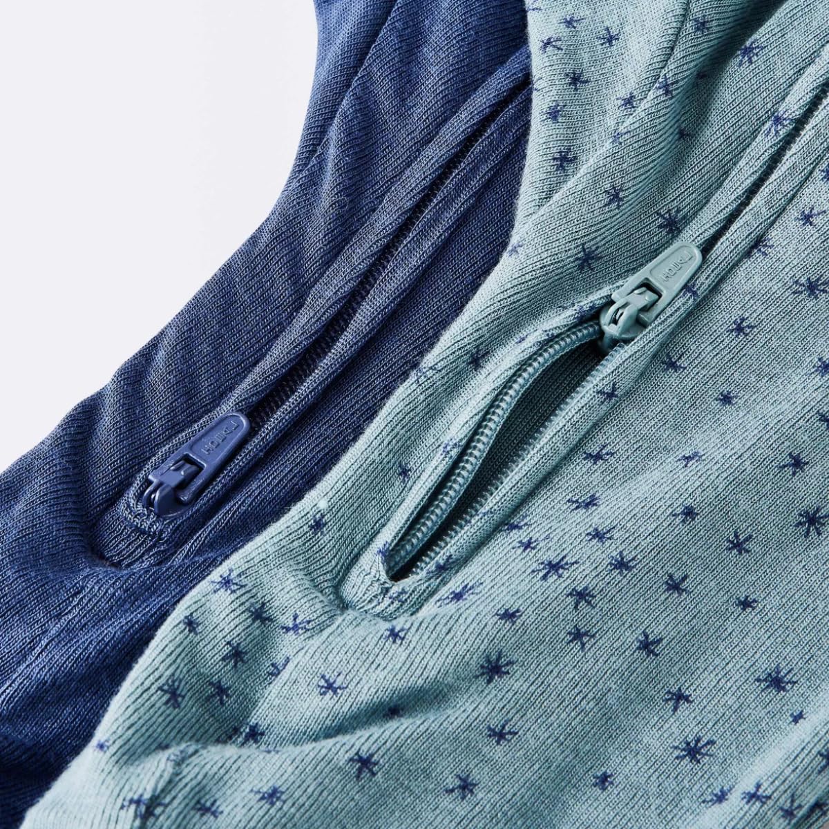 TuddyBuddy 100% Cotton Multi Color Romper/Sleepsuit/Jumpsuit for Baby Boy & Baby Girl (Blue Stars & Navy Blue, 0 Months-3 Months) - Image 5 thumbnail