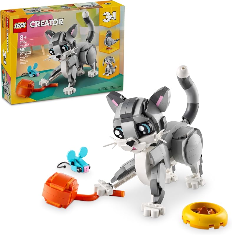 LEGO Creator Gato Brincalhão 31163 (407 Peças)