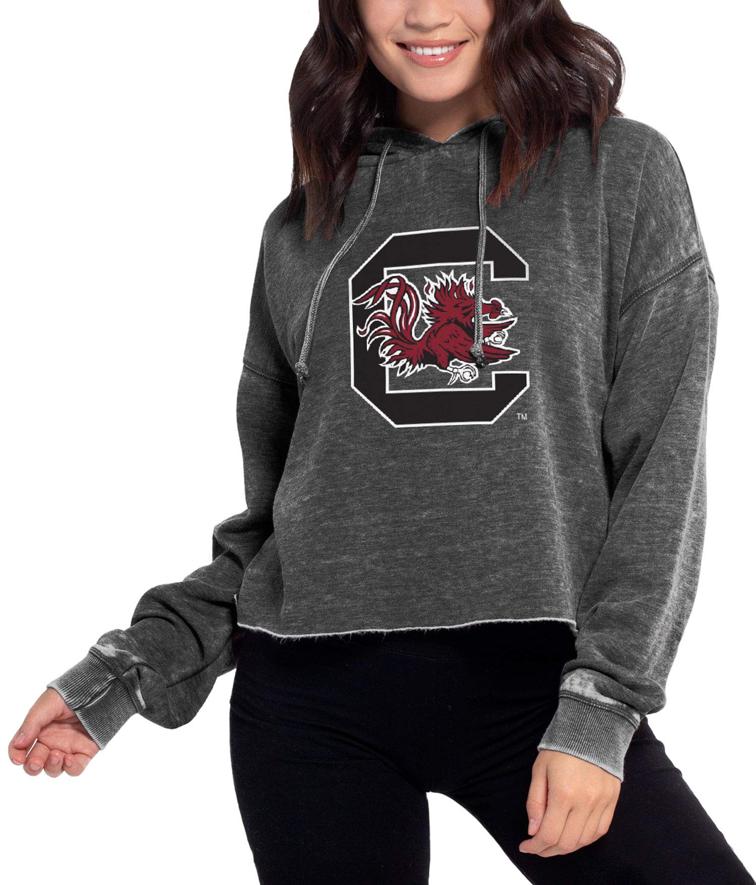 chicka-d Women's Campus Cropped Hoodie