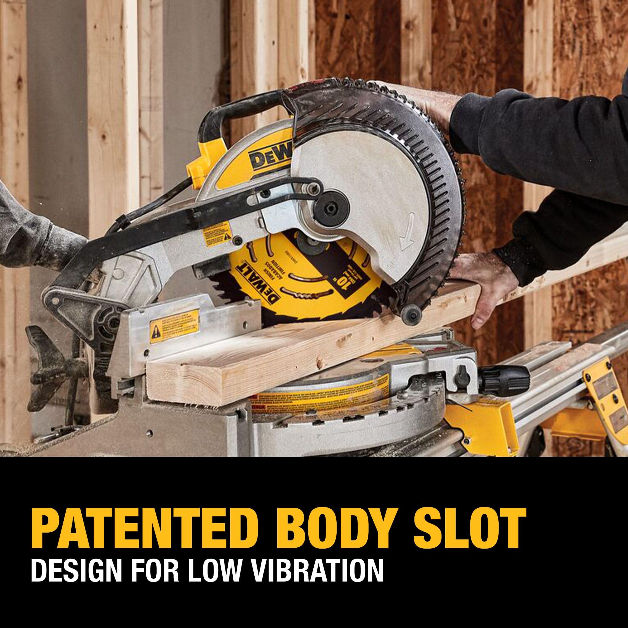 Amazon.co.jp: DEWALT 10インチ マイターソーブレード/テーブルソー 