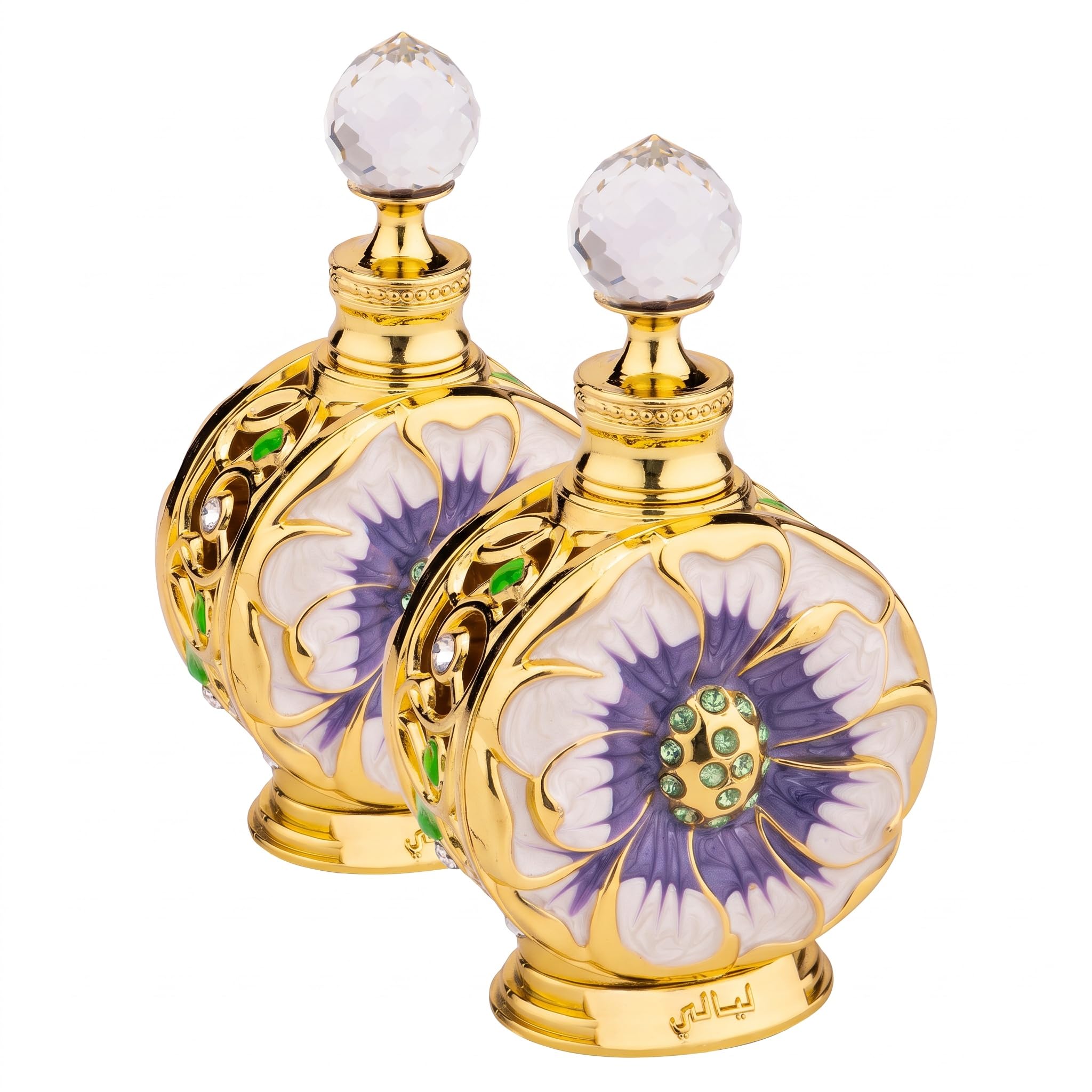 Layali - Luxury Products From Dubai - Long Lasting And Addictive Personal Perfume Oil Fragrance - A Seductive Signature Aroma - 0.5 Oz,(Pack of 2)