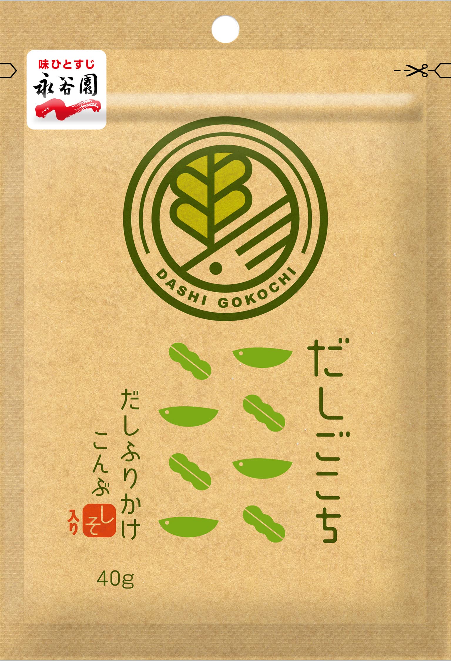 Amazon.co.jp: Nagatanien 永谷園 だしごこち だしふりかけ こんぶ 40g