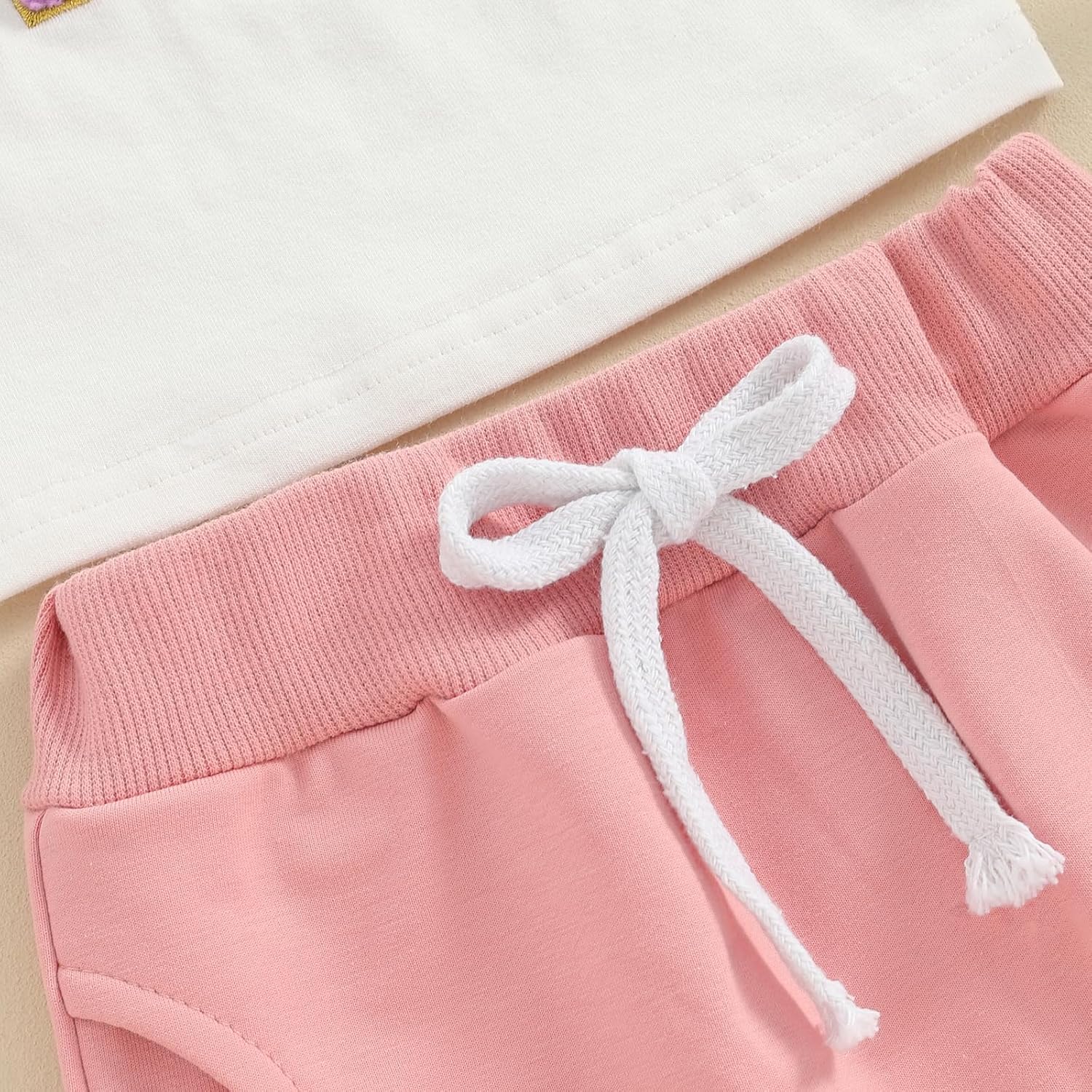 SAYOO Baby Birthday Girl Outfit Birthday Girl Print Short Sleeve T-Shirt Elastic Shorts Summer Princess 2 Piece Clothes - Image 7