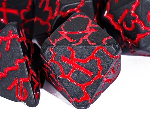 Miniatura 147 de Juego de dados de queso, juego de dados DND poliédricos de resina amarilla para juegos de rol D&D y otros juegos de mesa Dados