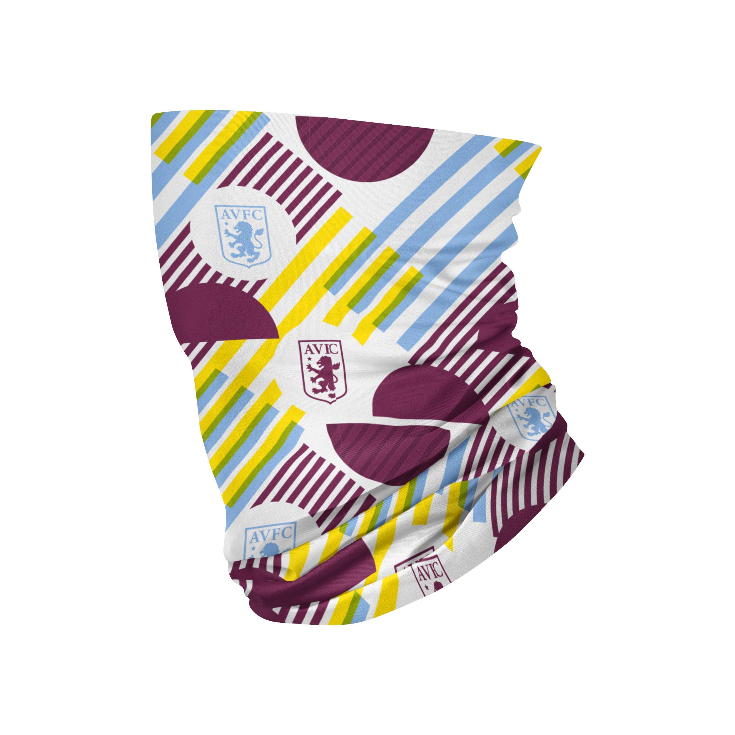 Foco Villa Aston Officially Licenced Aston Villa Fc Print Patterned Fancy Snood