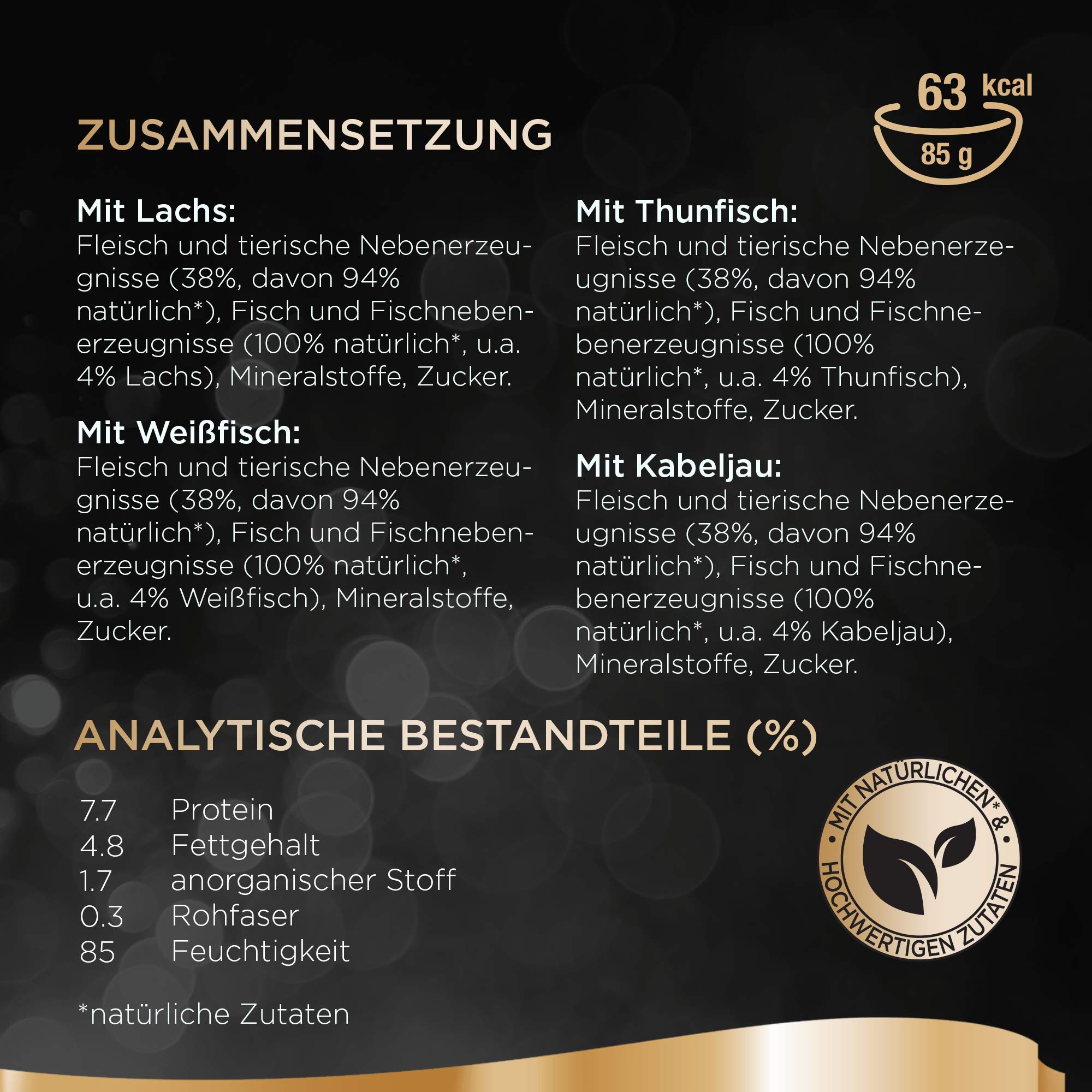 Sheba Delikatesse in Gelee – Hochwertiges Katzen Nassfutter mit feiner Fischauswahl – Im praktischen Portionsbeutel – 72 x 85g Alleinfuttermittel