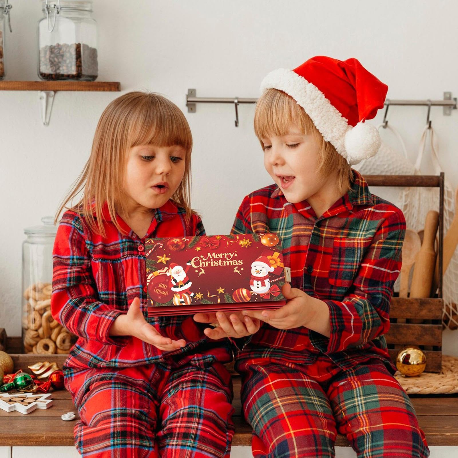 Sobres De Dinero Navideños - Tarjetas con Sobres para Regalo En Efectivo | Decoración Navideña para Padres Madres Abuelos Organizadores De Eventos,Detalles para Calcetín De