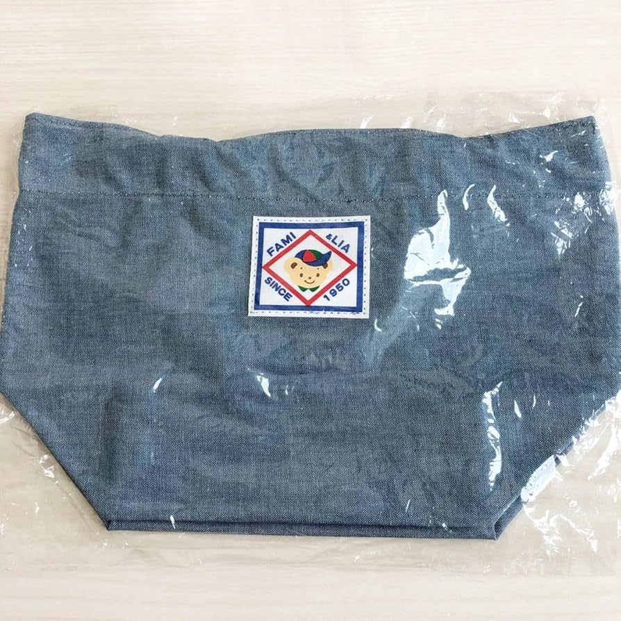 familiar♡デニムバッグ　レッスンバッグ 新品タグ付き familiar ファミリア デニムバッグ レッスンバッグ