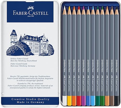 Miniatura 10 de Faber-Castell Creative Studio Goldfaber - Lápices de acuarela 48 unidades