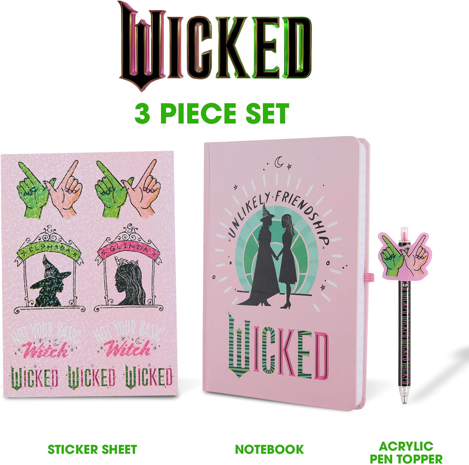 Wicked Kids Stationary Set for Girls and Boys, Journal Kit with Pen image 2