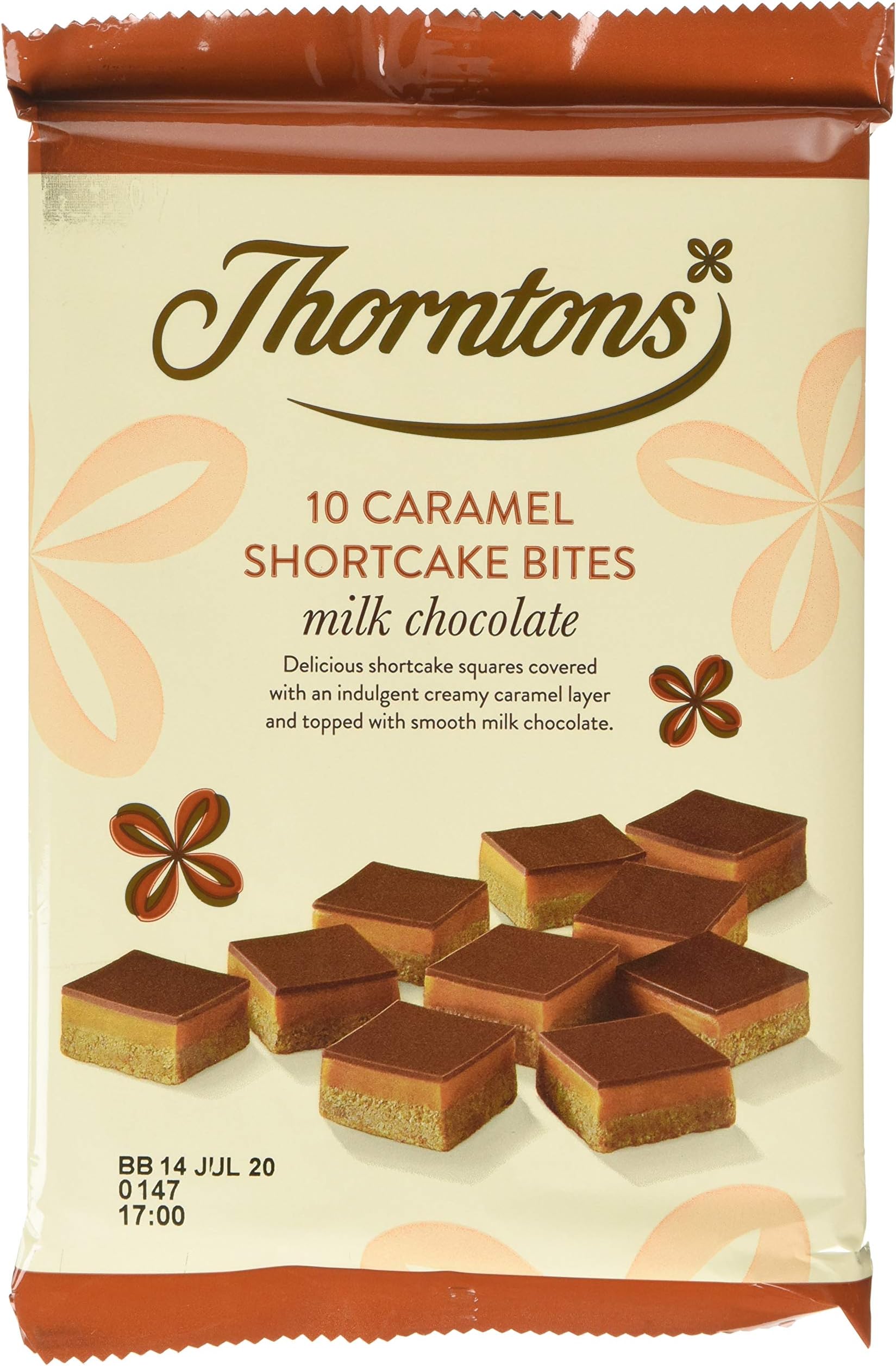 Thorntons 9 Mini Caramel Shortcake Bites