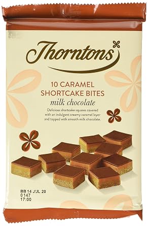 Thorntons Caramel Shortcake 9ea