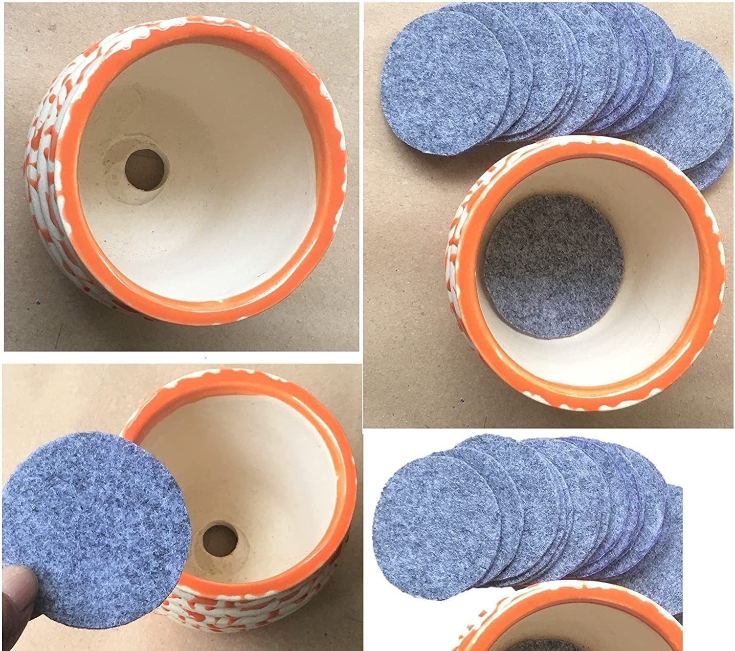 Oxypot® Drain Smart Flower Pot Drain Hole Pad (Pack of 25 Pads) 2.45 Inch Round Drainage Hole Screens Prevent Soil Loss. Must Have for Bonsai Pot, Succulent & Table Top Planters. Bottom Mat for Pots. (B0B9T21YGG) Amazon Price History, Amazon Price Tracker