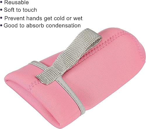 Miniatura 6 de MECCANIXITY Funda para botella de agua, 16.9 fl oz, de neopreno, aislada, antideslizante, con correa para bebidas frías o calientes, colorido,