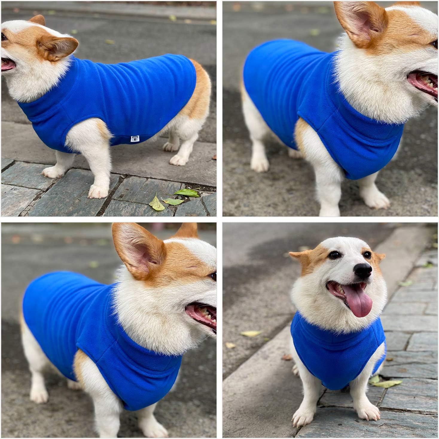 Dog Winter Vest Warm Breathable Dog Polar Fleece Vest Jacket - Image 4