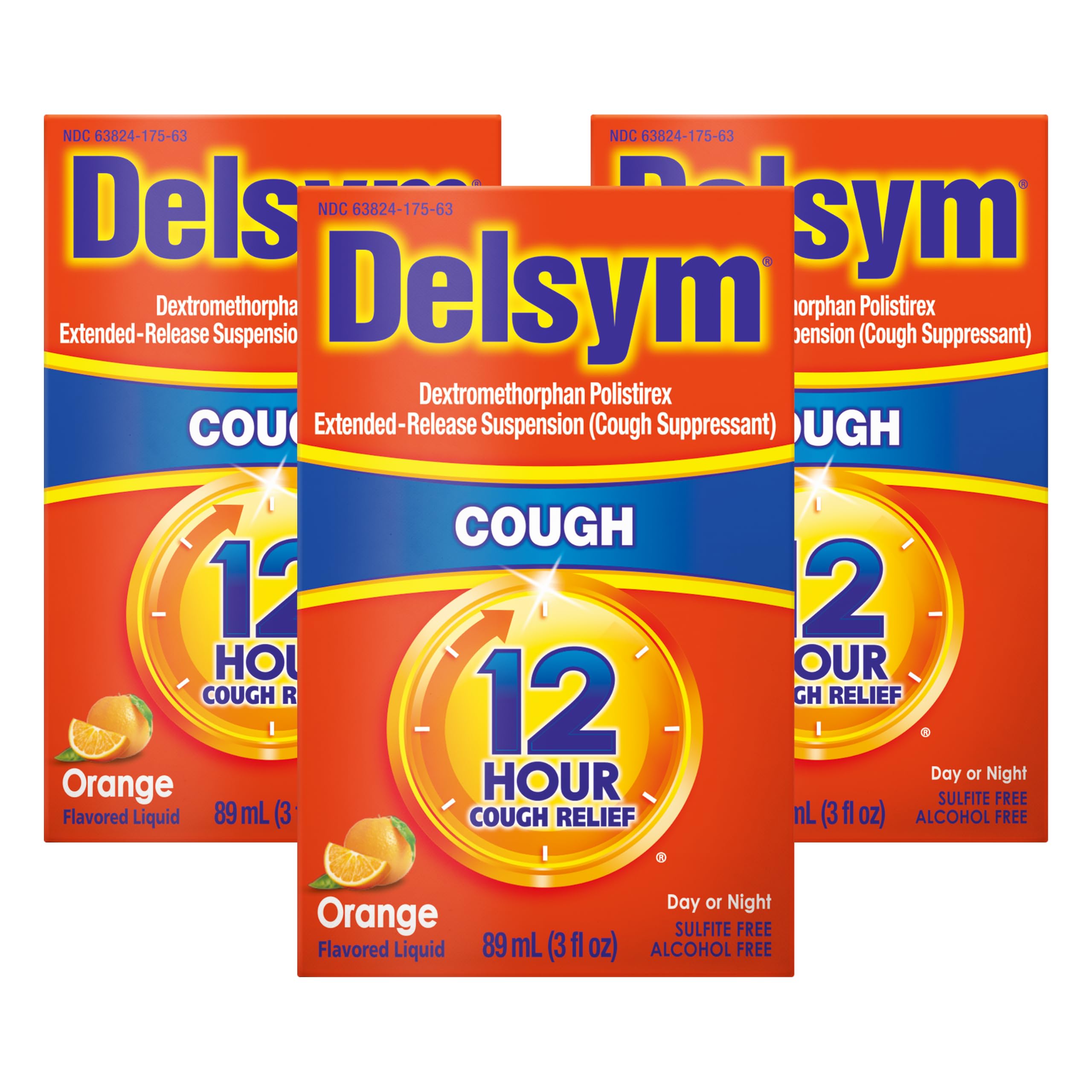 Delsym 12Hr Cough Medicine for Adults, Grape Flavor Cough Syrup, 5 FL OZ — Amazon image 15