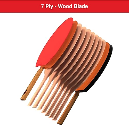 Miniatura 7 de ESPN Ping Pong Set with Paddles and Ping Pong Balls, Table Tennis Accessories with Travel Case for Game Night