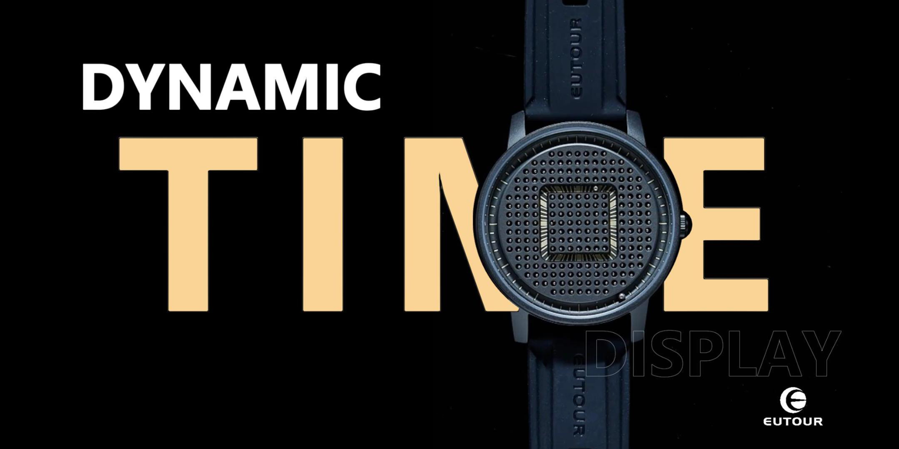 EUTOUR WATCH ブラック ラバーベルト Amazon | [EUTOUR ユートール]磁力腕時計 ボールベアリング設計