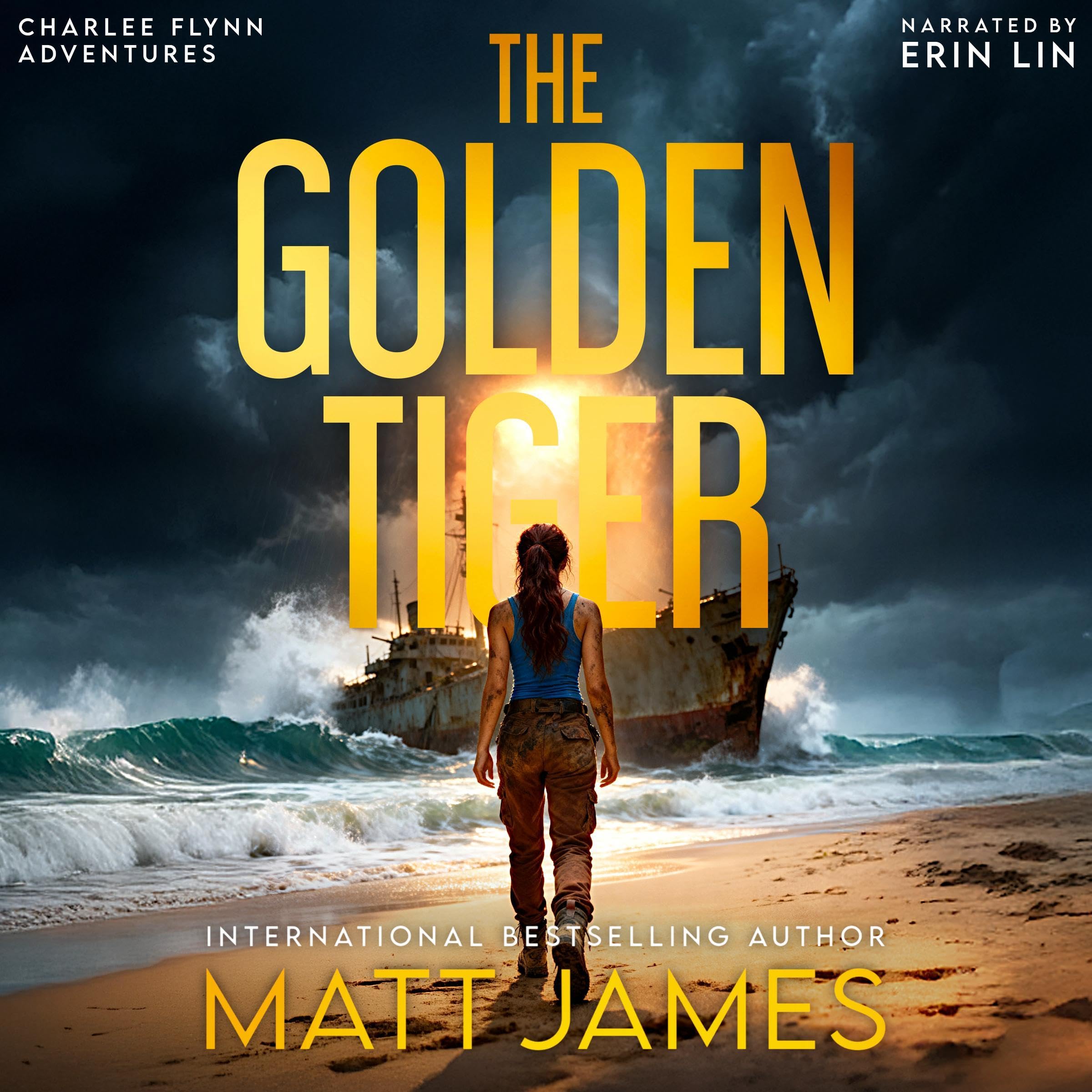 Cover art for The Golden Tiger: An Action Adventure Thriller