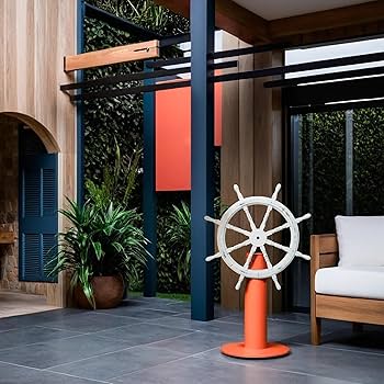 木製 舵輪 操舵輪 全長93cm 木製 舵輪 操舵輪 全長93cm Amazon.co.jp: (舵輪30インチタイプ